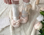 Sissi Satin Bow Sweet Lolita Low Heels - image 5
