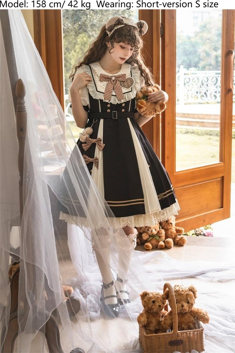 Chocolate Workshop - Classic Lolita Short and Long OP Dress - image 4