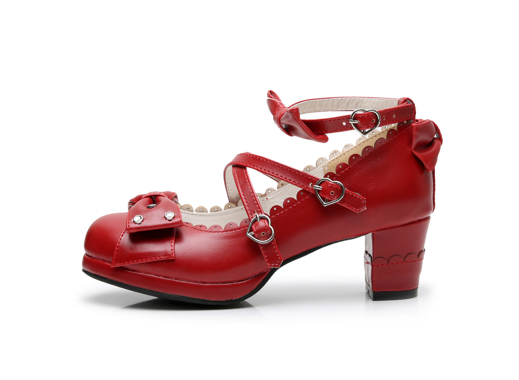 Sweet Lolita High Heel Handmade Shoes - image 18