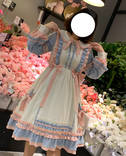 Plus Size Lolita Dress Oversized OP, Long Sleeve - image 11