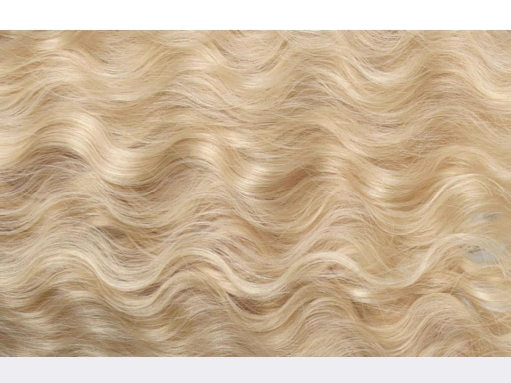 Black Gold Girl - Elegant Lolita Wig Golden Long Curly Hair - image 11