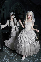 Bionic Doll - Gothic Lolita Fishtail Skirt & Corset Full Set - image 19