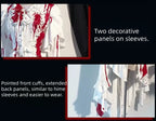 Echo of Deep Sea - Satin Ouji Lolita Trailing Blouse, Solid or Blood Stain Style - image 15