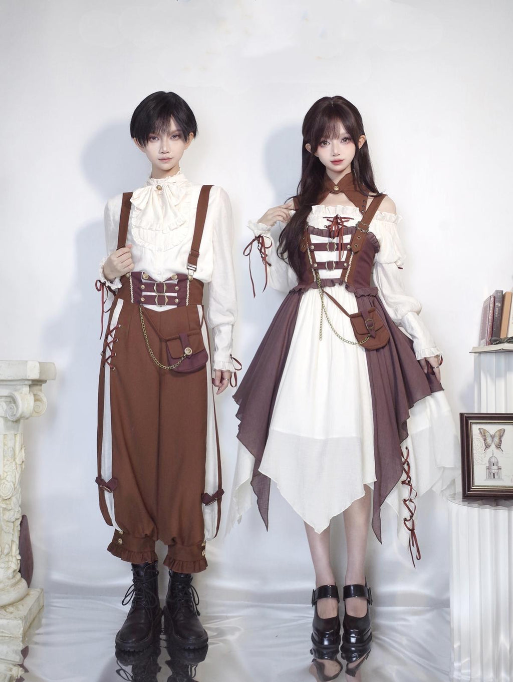 Pirate Guide - Vintage Lolita Suit Vest JSK Dress - image 5