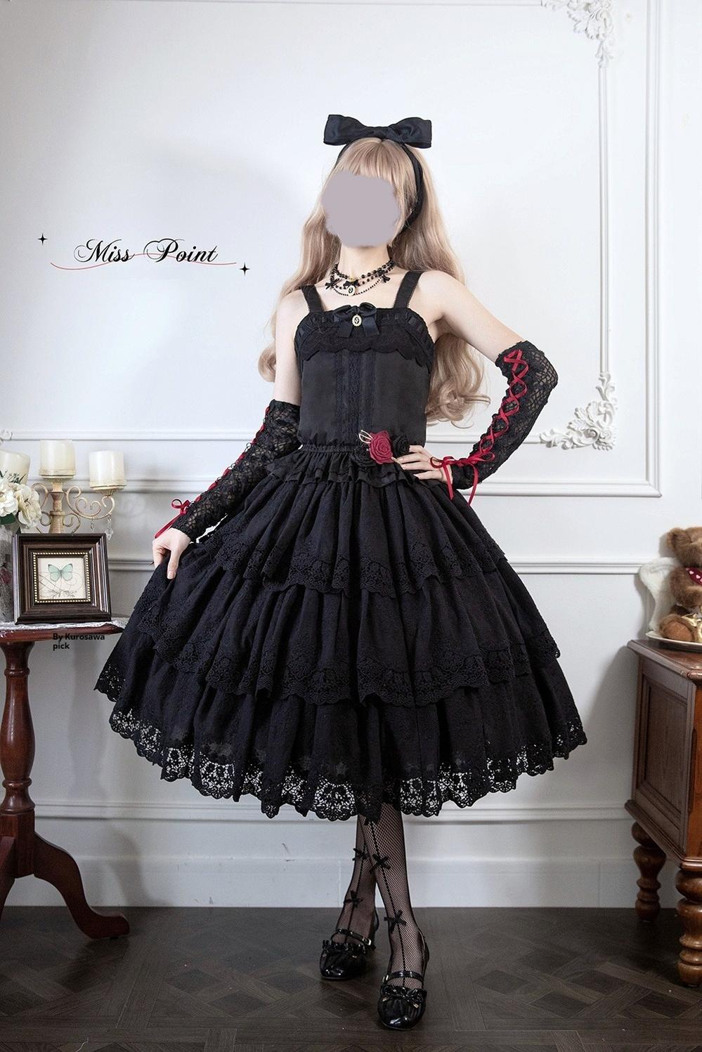 Forest Waltz - Classic Lolita Tiered Skirt Multi-layer Embroidered SK - image 45