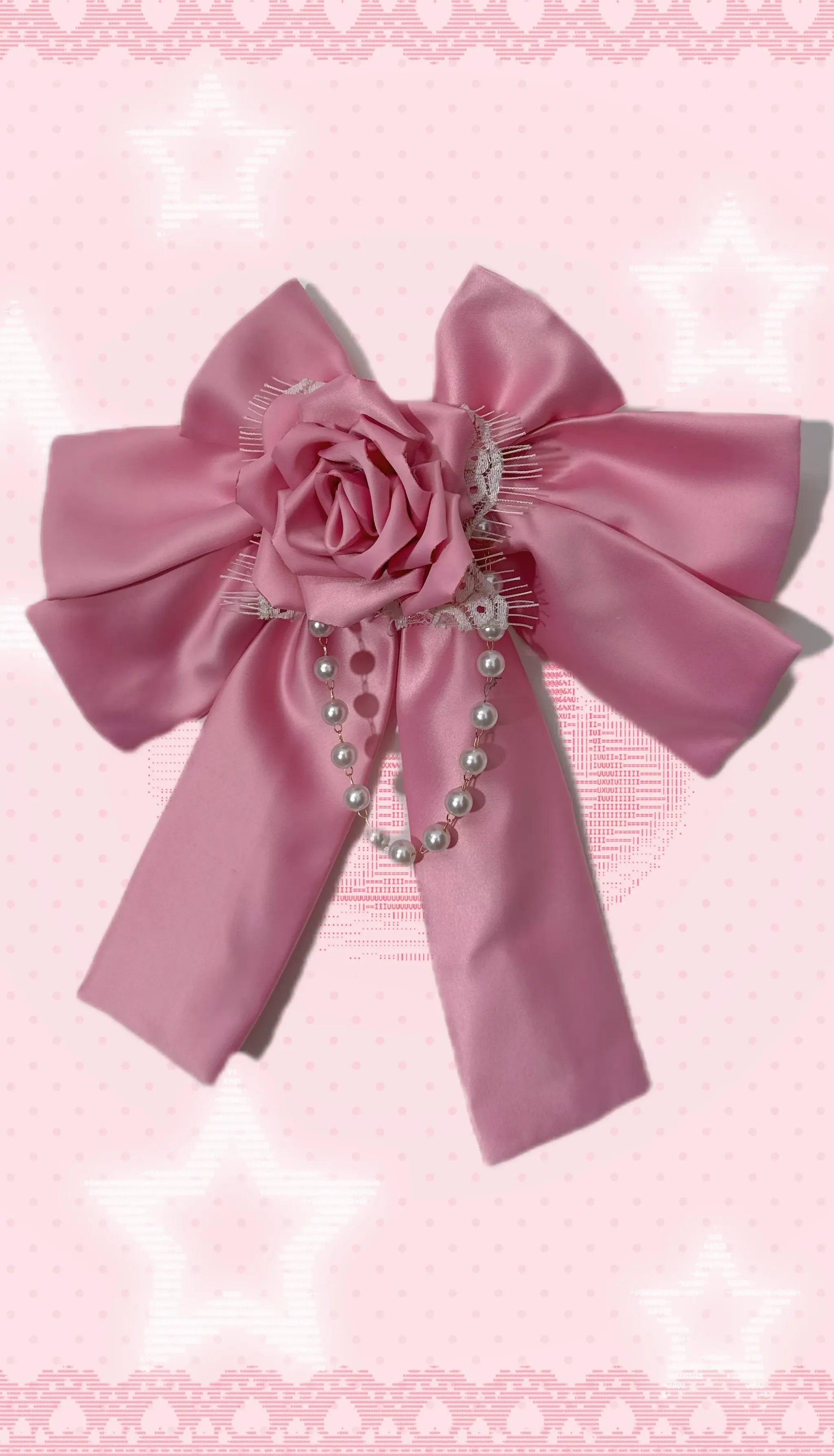 Casket Rose - Elegant Lolita Satin Corset Dress with 3D Pink Roses - image 10
