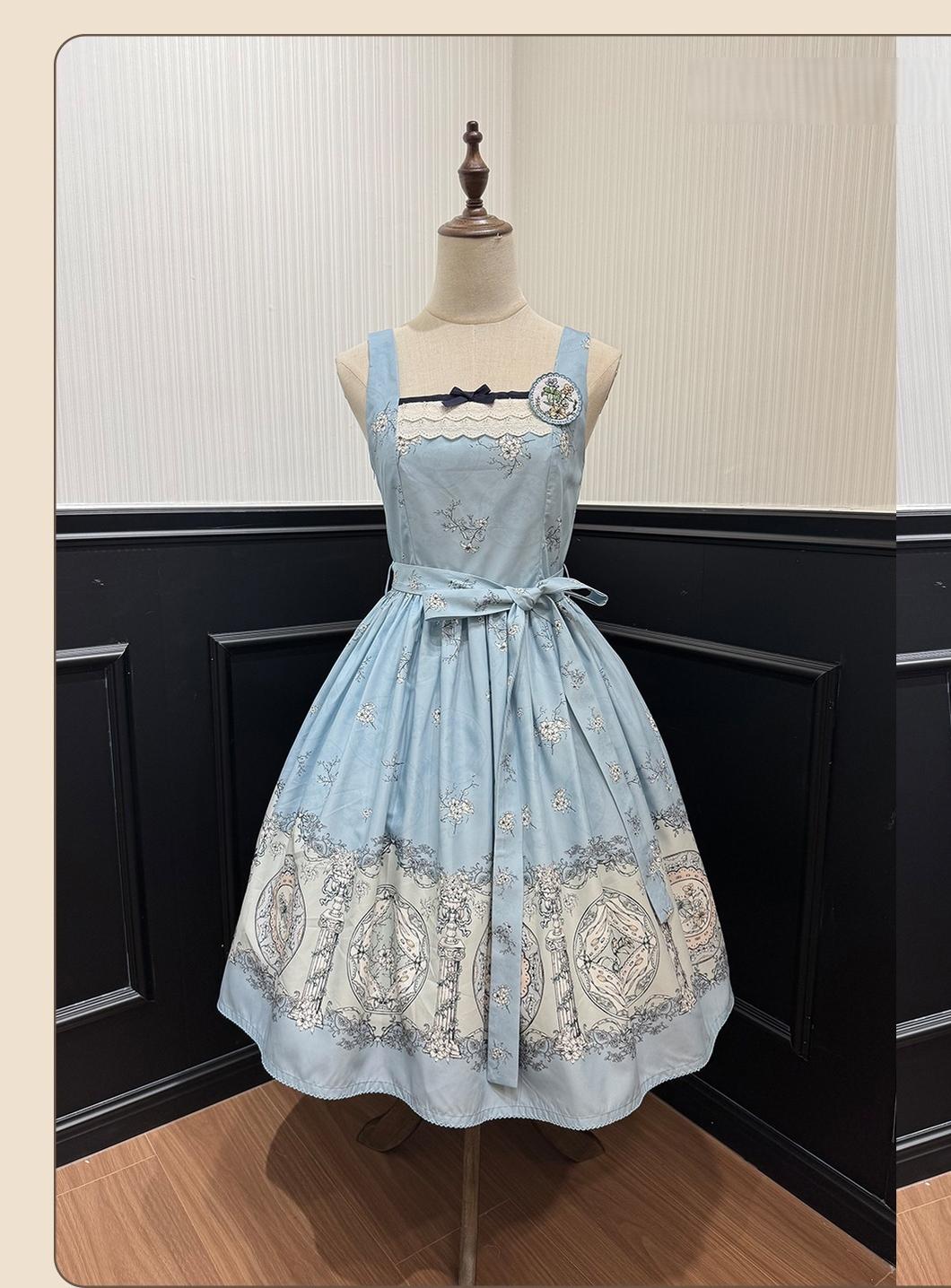 Small Porcelain Plate - Classic Lolita JSK Printed Dress and Accessories - image 2