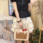 Kawaii Lolita Bag Cherry Biscuit Shoulder Crossbody Handbag - image 36