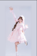 Little Dessert Chef - Old School Lolita JSK Dress, Cream-Like Ruffle and Accessories - image 9