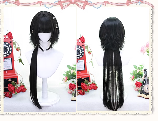 Moon Night - Lolita Highlights Bang Short Wigs - image 12