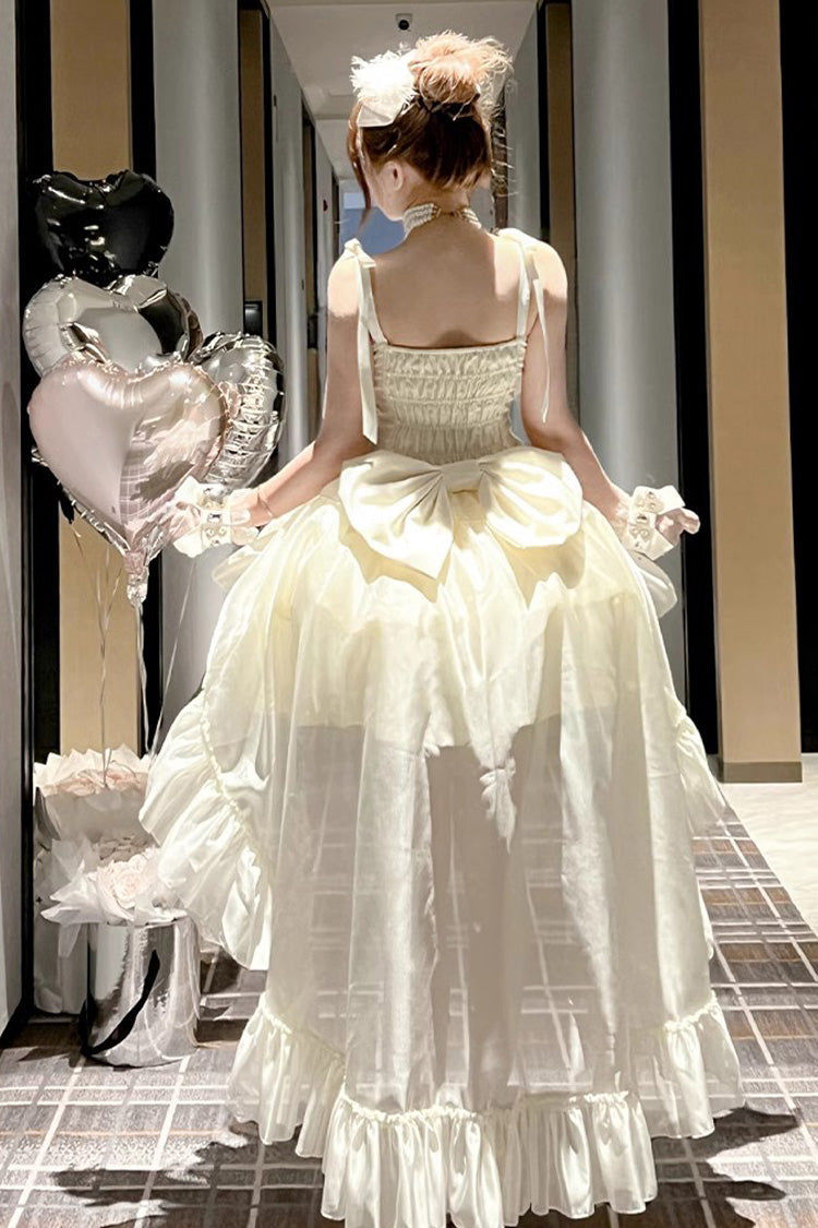 White Triple-Layered Sweet Princess Lolita JSK - image 4