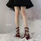 Sweet Lolita Pantyhose, Joint Print Light Stockings - image 18