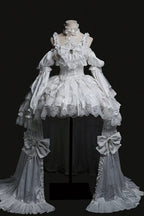 White Rabbit Princess - White Gothic Lolita JSK Set - image 1