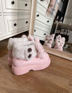 Fluffy Zoo - Sweet Lolita Snow Boots - image 14