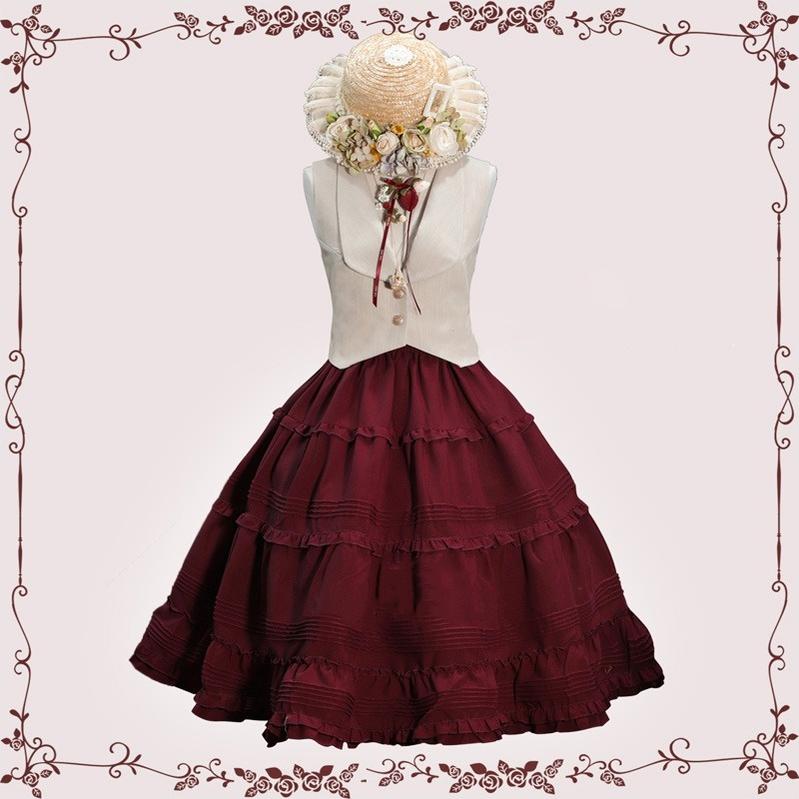 Old Love Songs - Lolita Elegant Vintage SK and Waistcoat - image 31