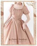 Chantilly Forest - Classic Lolita OP Dress With Square Neck & Underskirt - image 43