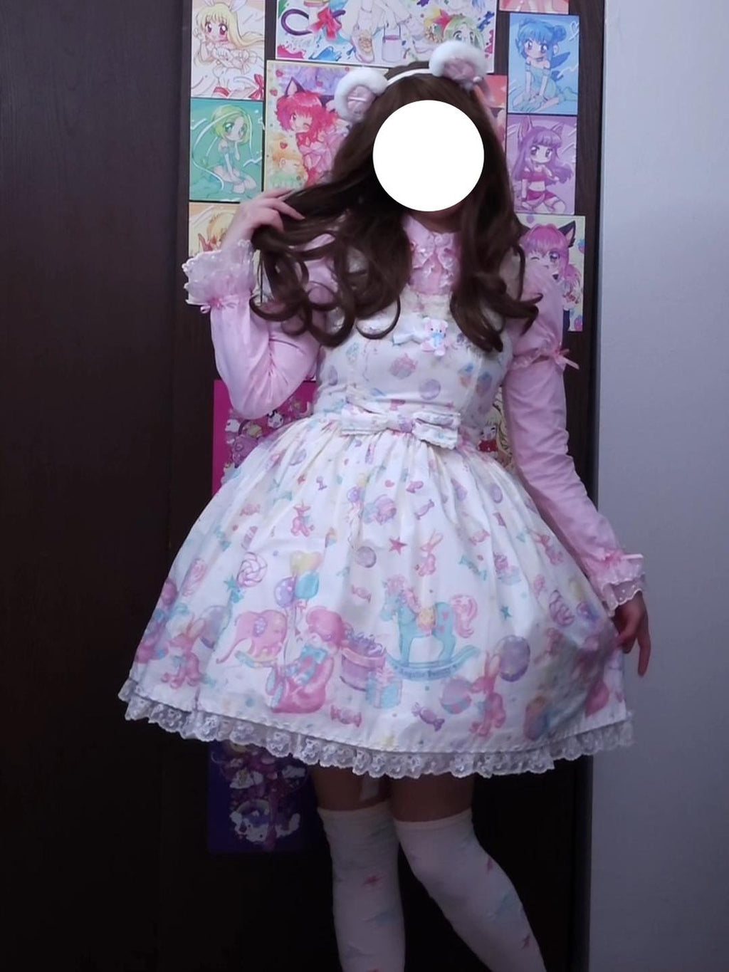 Noloria - Medium-High Volume Lolita White Puffy Petticoat, 17.7" (45 CM) - image 11