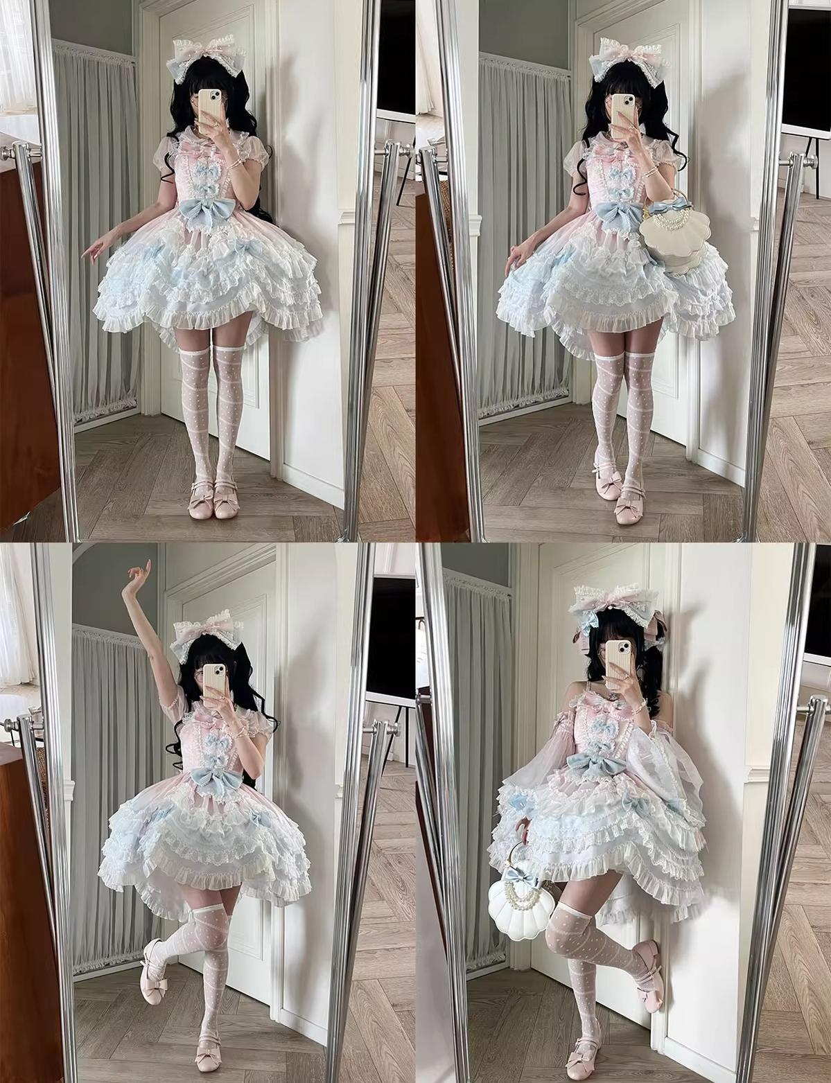 Apple Candy - Pointed Toe Lolita Shoes - Low Block Heel - image 25