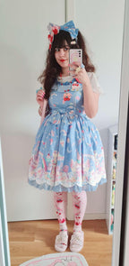 Rainbow Colorful Lolita Petticoat Collection, Cotton Lining - image 8