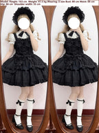 Halloween Gothic Lolita Short JSK Dress - image 36