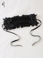 Elegant Lolita Ivory Lace Hair Band - image 8