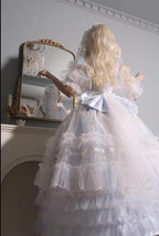 Endless Summer - Bridal Wedding Lolita JSK Open-Back Dress - image 19