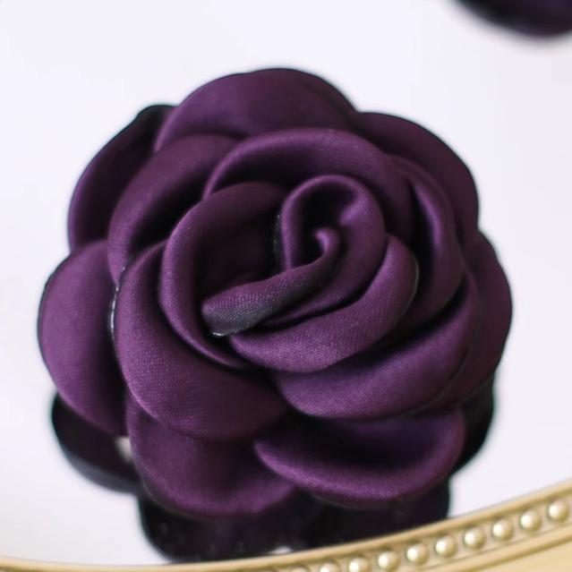 Retro Lolita Brooch Rose Hairpins Flower Headdress - image 15