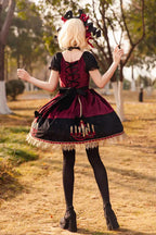 Chandelier - Sweet Lolita Short-Sleeve OP Dress in 4 Colors - image 10