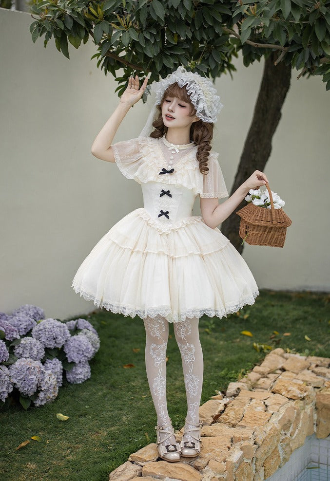 Misty Mountain Rendezvous - Short and Long Classic Lolita OP Dress - image 9