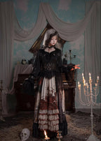Heretic Nun - Halloween Gothic Lolita JSK Dress & Blouse Set - image 8