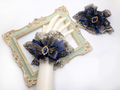 Gorgeous Lolita Cuffs Indigo Hand Sleeves Lolita Accessory - image 2
