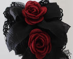 Gothic Black Lace Lolita KC Headwear - image 8