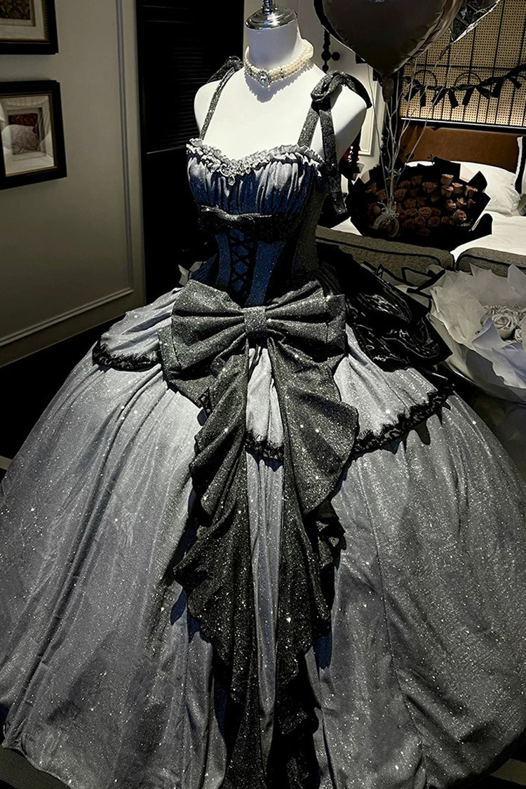 Galaxy of Fallen Tears - Glitter Sweet Lolita JSK Dress - image 3