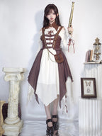 Pirate Guide - Vintage Lolita Suit Vest JSK Dress - image 6
