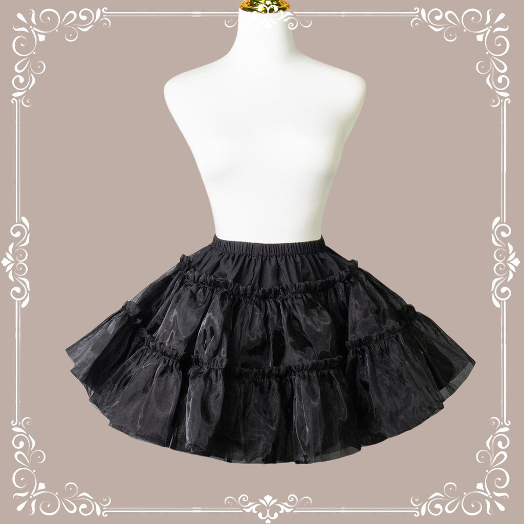 Short A Line Petticoat Collection, 13.8" (35 cm) Length, Mini to Extreme Puffy - image 15