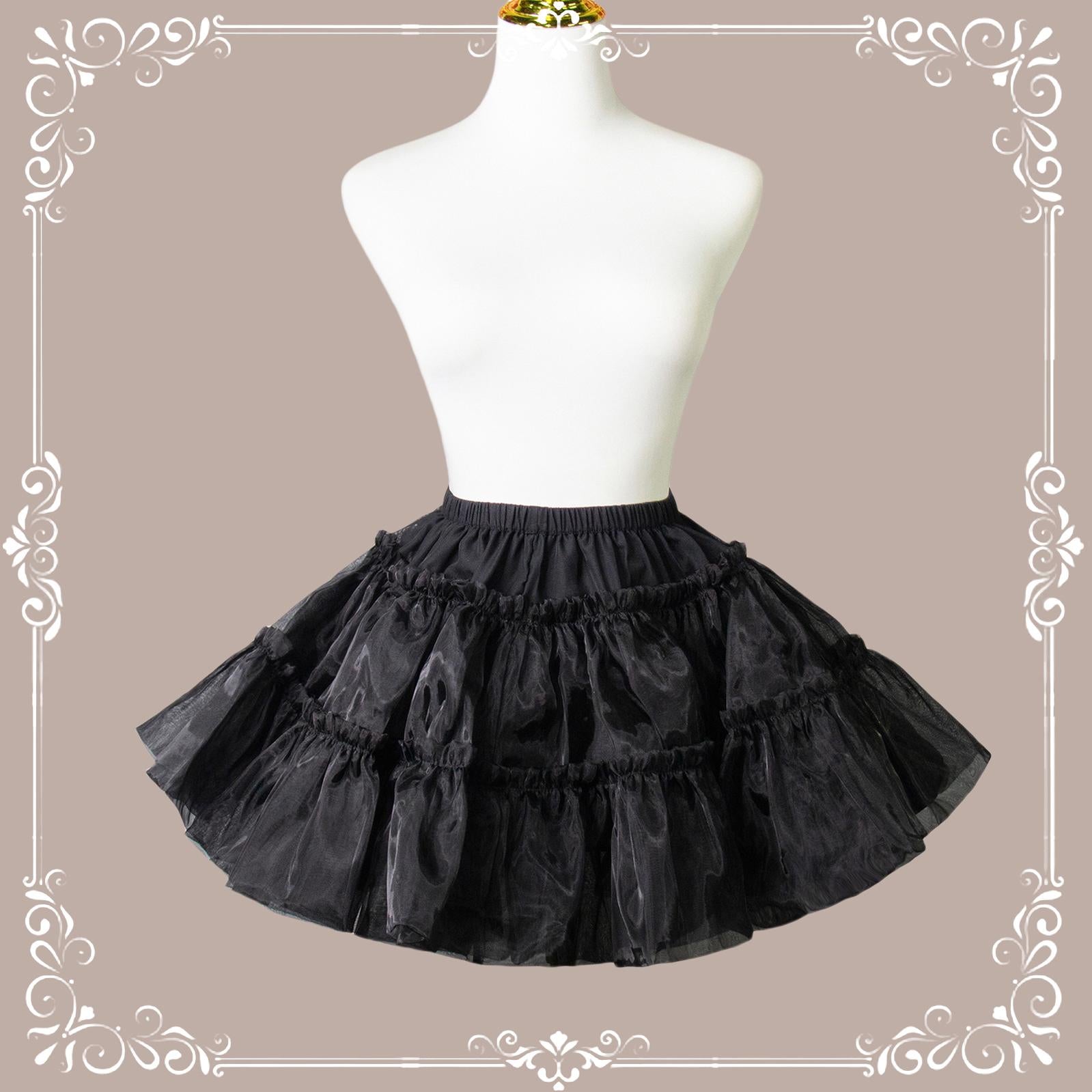 Short A Line Petticoat Collection, 13.8" (35 cm) Length, Mini to Extreme Puffy - image 15