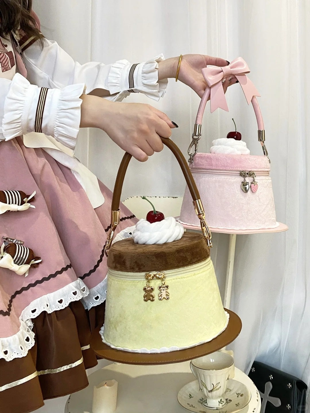 Pudding Dessert - Sweet Lolita Handbag - image 2