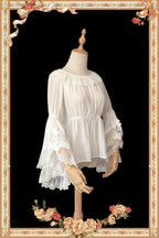 Party in Fairy Tale Town - Princess Sleeves Lolita Blouse - image 4