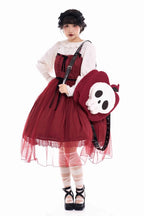 Poison Apple Skull - Gothic Novelty Backpack - image 2