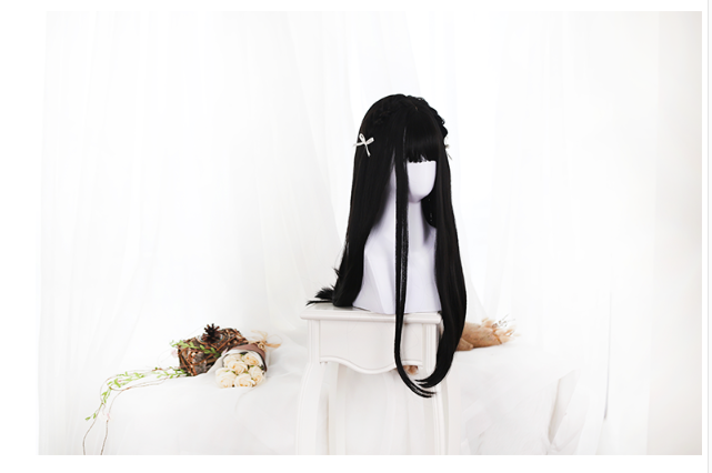 Lolita JaneNye 65cm Straight Wig Black - image 9