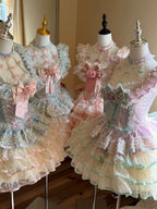 Cupid's Floral Whisper Fairycore Dress and Accessories - image 6