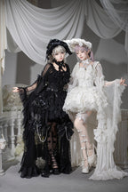 White Rabbit Princess - White Gothic Lolita JSK Set - image 12