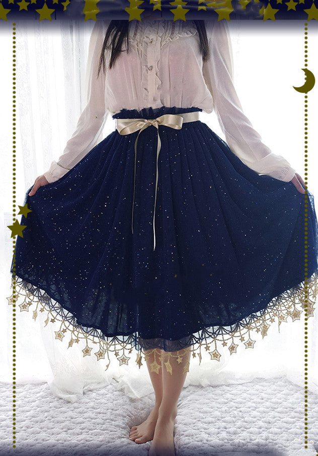 Starry Night - 50cm and 60cm Lolita Petticoat - image 10