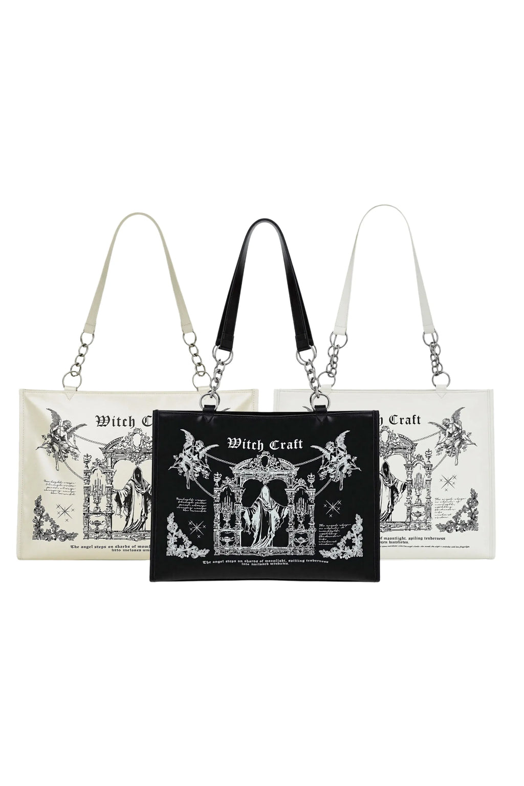Sacred Oath - Large Printed Gothic Ita Shoulder Bag - image 17