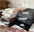 Kawaii Lolita Fleece-Lined Tights, Multiple Colors - image 3
