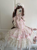 Ribbons of Love Sweet Lolita Tiered JSK Dress - image 10