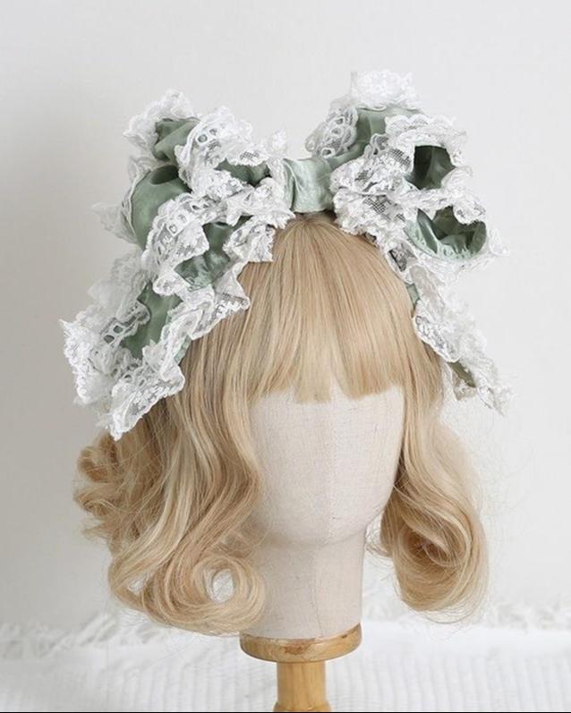 Sweet Lolita KC with Large Lace Bow in Multiple Colors - image 3