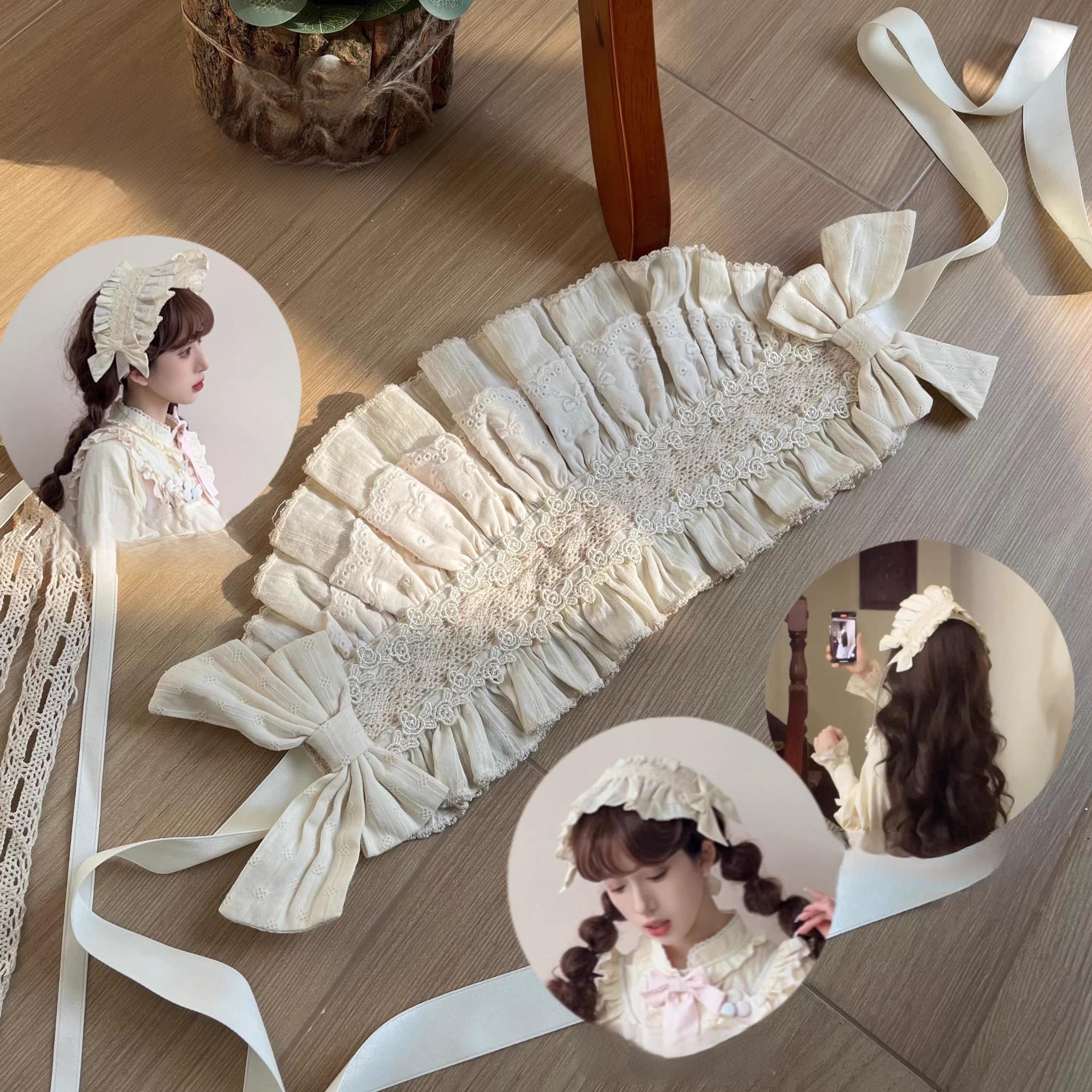 Dreamy Macaron - Sweet Lolita JSK Dress Solid Color Shirt - image 20