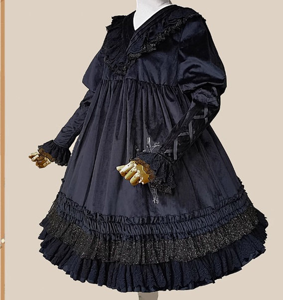 Holy Fruit Estate - Gothic Lolita OP Dress Multicolors - image 15