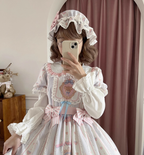 Barbie Bear - Sweet Lolita Bear Print JSK and OP and Accessories - image 26